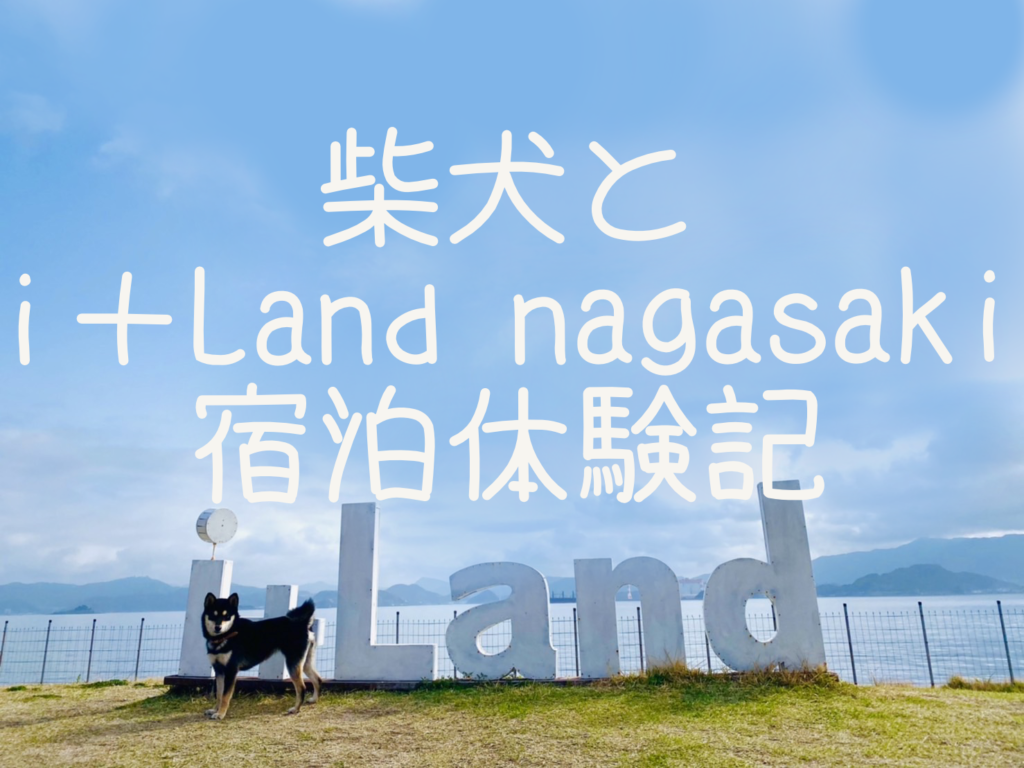 柴犬と旅ブログ｜部屋からドッグラン直結i+Land nagasaki｜長崎１泊２