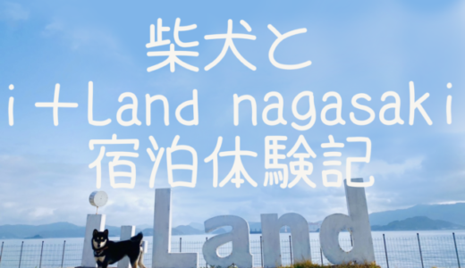 柴犬と旅ブログ｜部屋からドッグラン直結i+Land nagasaki｜長崎１泊２日の旅